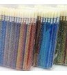 Applicators, GLITTER multicolor mix, 50pcs/pack