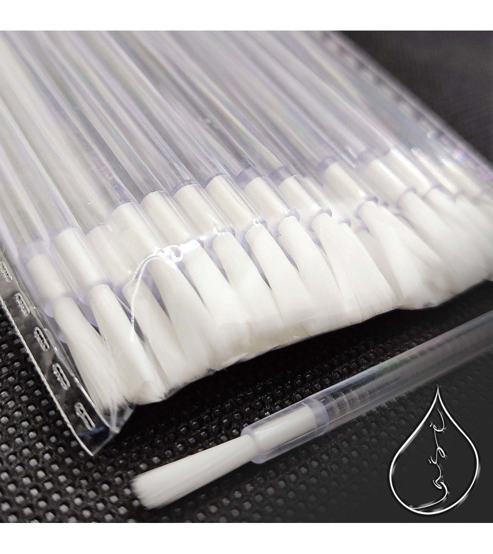 Disposable nylon brushes, 50pcs/pack