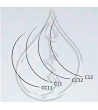 0,06mm "Lase" Premium Volume eyelash extensions