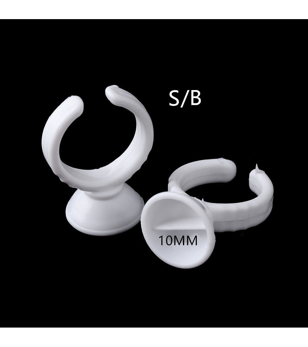 Small glue rings, 10mm, divided, 100pcs