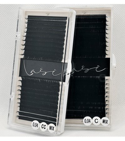 0,04mm "Lašė" Premium Volume blakstienos priauginimui