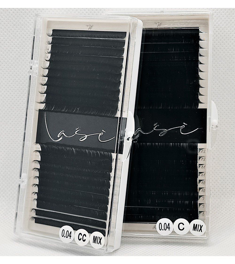 0,04mm "Lašė" Premium Volume blakstienos priauginimui 0,04mm "Lašė" Premium Volume blakstienos priauginimui