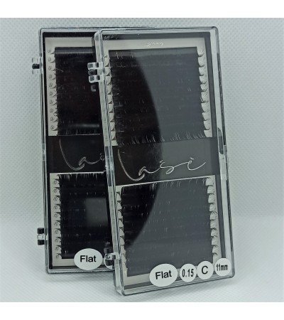 0,15mm "Lase" FLAT eyelash extensions