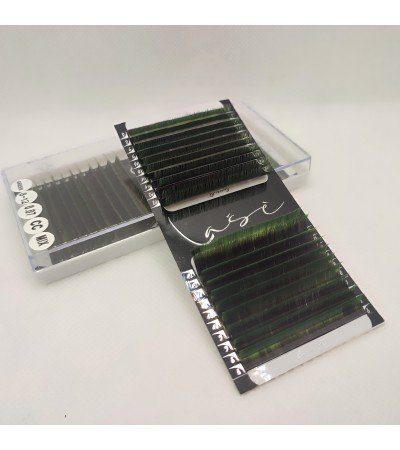 0,07mm "Lašė" MINK Ombre volume blakstienos priauginimui