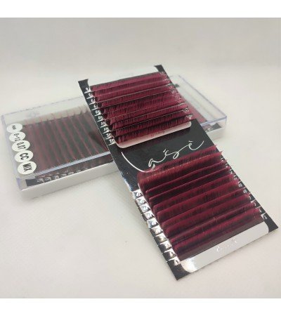 0,07mm "Lašė" MINK Ombre volume blakstienos priauginimui