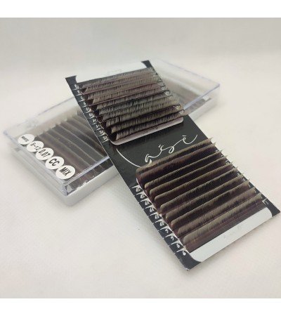 0,07mm "Lase" MINK 2Tone/Ombre Volume eyelash extensions