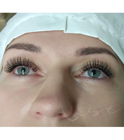 0,2mm "Lase" FLAT eyelash extensions