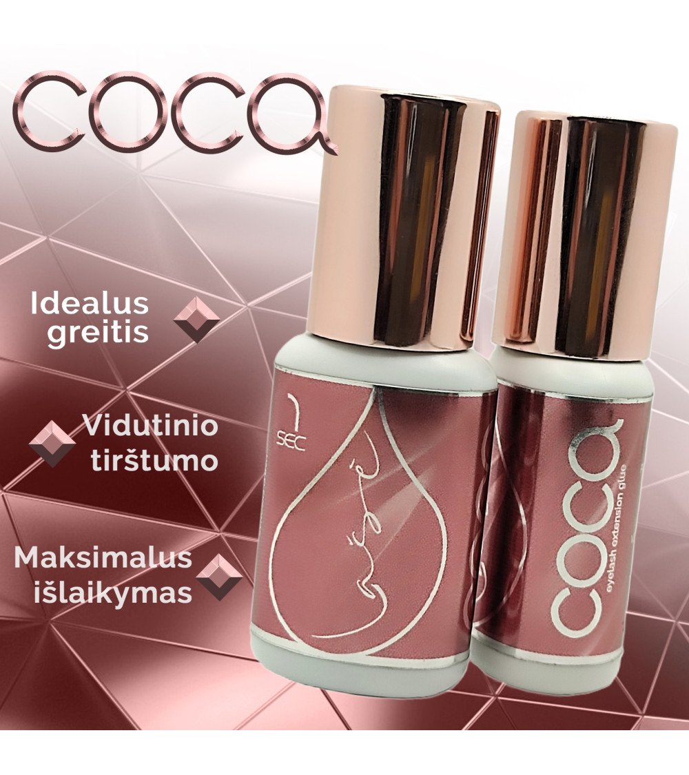 "Lase" COCA glue (medium thickness) / 5ml. 1s, for eyelash extensions