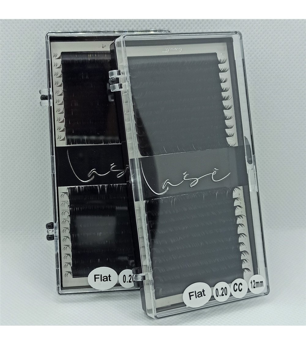 0,2mm "Lase" FLAT eyelash extensions
