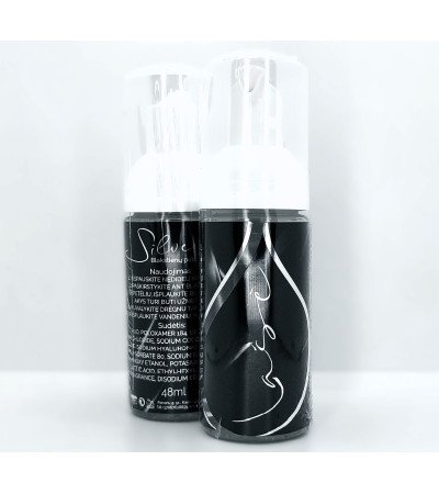 "Lase" SILVER eyelash foam (washable) 48ml, Made in EU