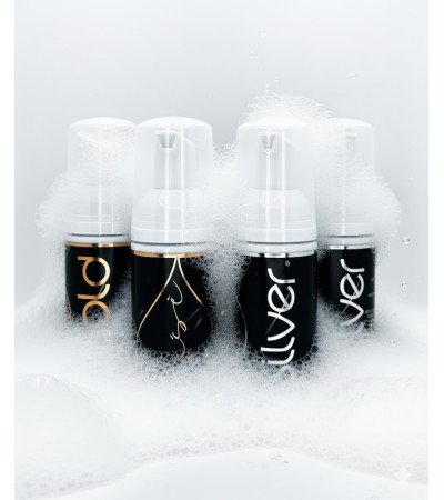 "Lašė" SILVER blakstienų putos (plaunamos) 35ml, Oil Free, Pagaminta EU