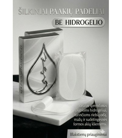 Lase "SILK" undereye pads Without Hydrogel, for eyelash extensions