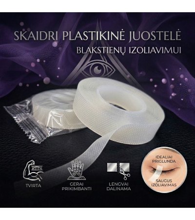 Plastikinė juostelė, 1,25x900cm