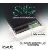 0,07mm "Lašė" SILKY Volume eyelash extensions (green tape)