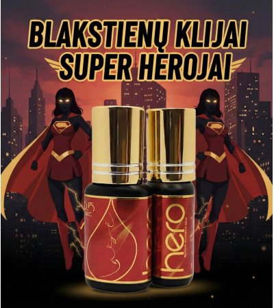 "Lase" HERO glue (medium thickness) / 5ml. 0.5s, for eyelash extensions